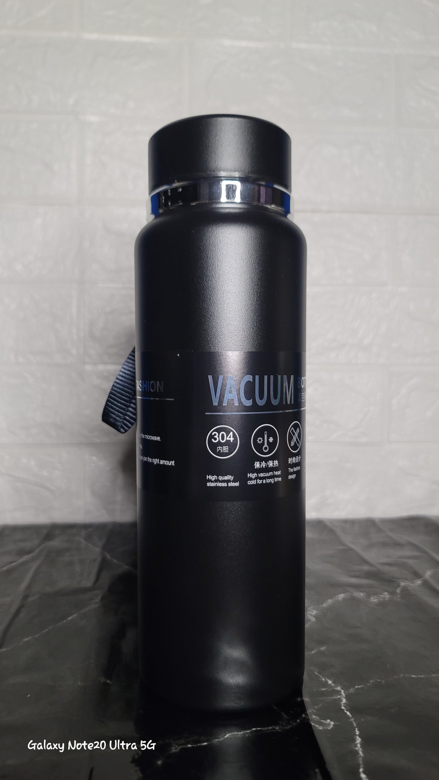 1000ml Stainless Steel Vacuum Sports Bottle – Hot & Cold Insulated Thermos Flask