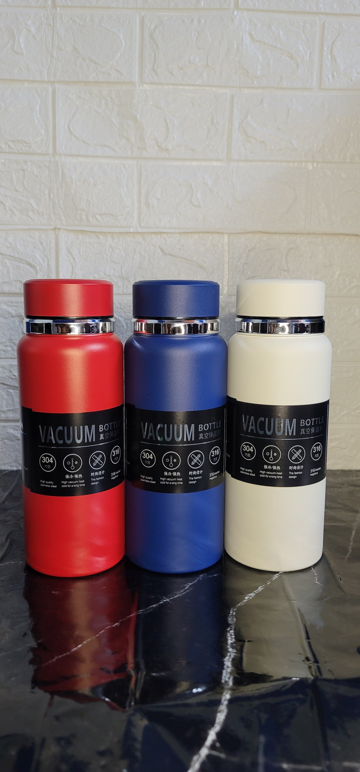 800ml Stainless Steel Vacuum Insulated Bottle – Hot & Cold Thermos Flask | Leak-Proof Travel Mug