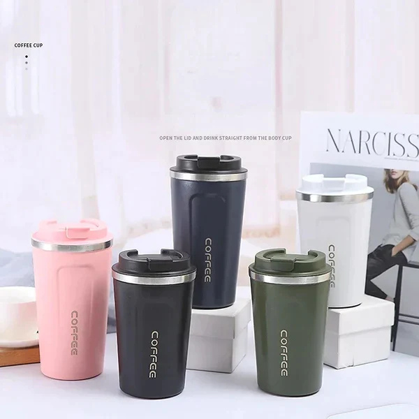 Stainless Steel Coffee Mug – Insulated, Leakproof & Travel Friendly