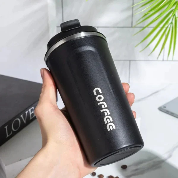 Stainless Steel Coffee Mug – Insulated, Leakproof & Travel Friendly