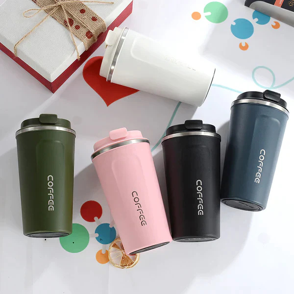 Stainless Steel Coffee Mug – Insulated, Leakproof & Travel Friendly