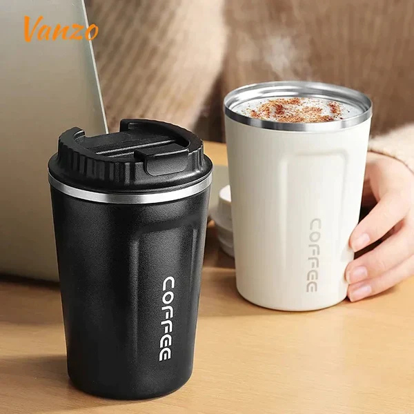 Stainless Steel Coffee Mug – Insulated, Leakproof & Travel Friendly
