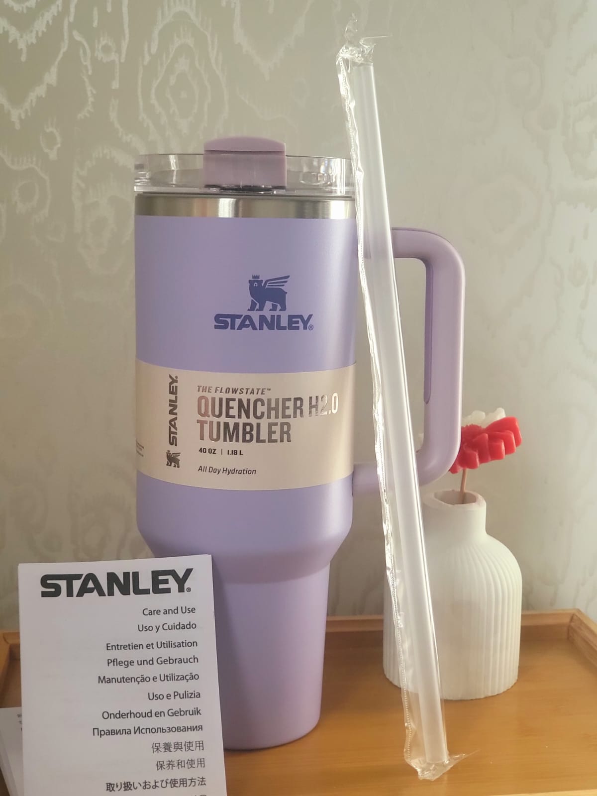 Stanley Quencher H2.0 FlowState™ Tumbler | 40 oz (All-Day Hydration)