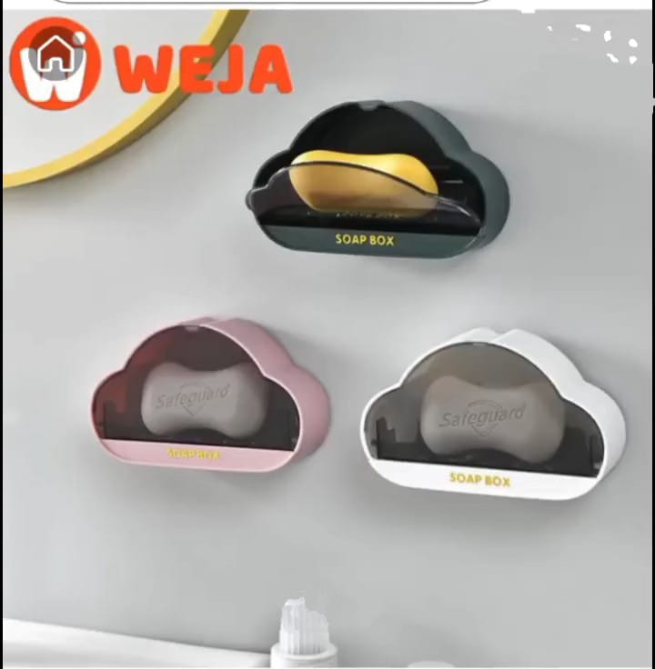 Wall-Mounted Soap Box – Space-Saving Bathroom Holder