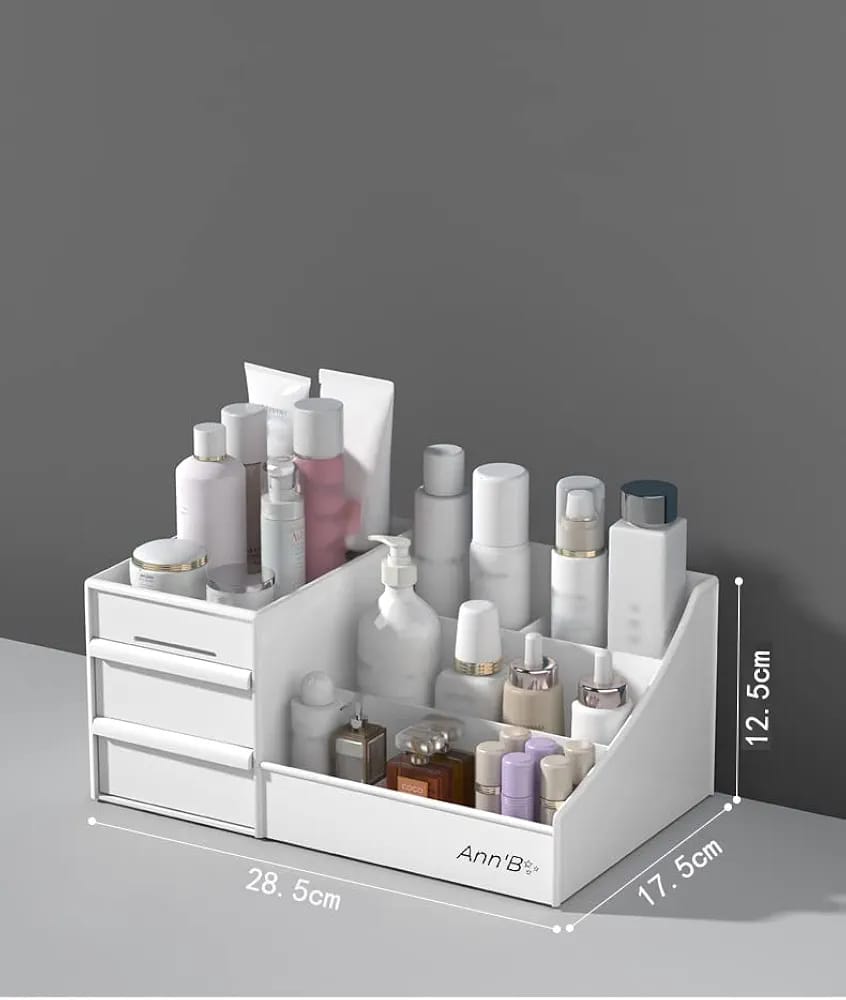 Fresh Import – Makeup & Cosmetic Organizer with Multiple Compartments