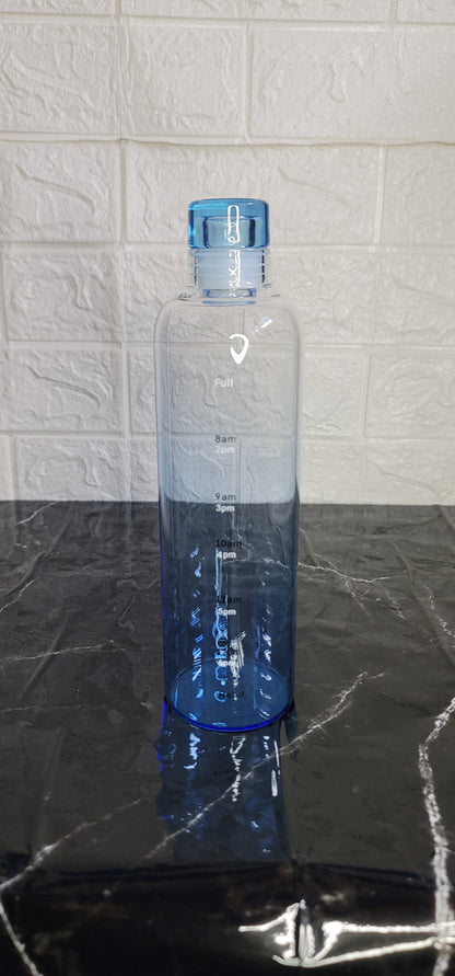 500ml Glass Bottle with Time Marker & Cover