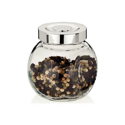 Glass Jar Set – Pack of 3 Premium Storage Jars with Lids