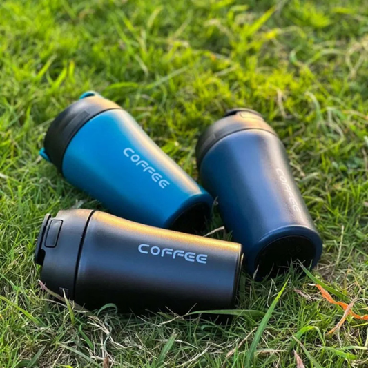 Premium Coffee Mug – Insulated Stainless Steel with Spill-Proof Lid