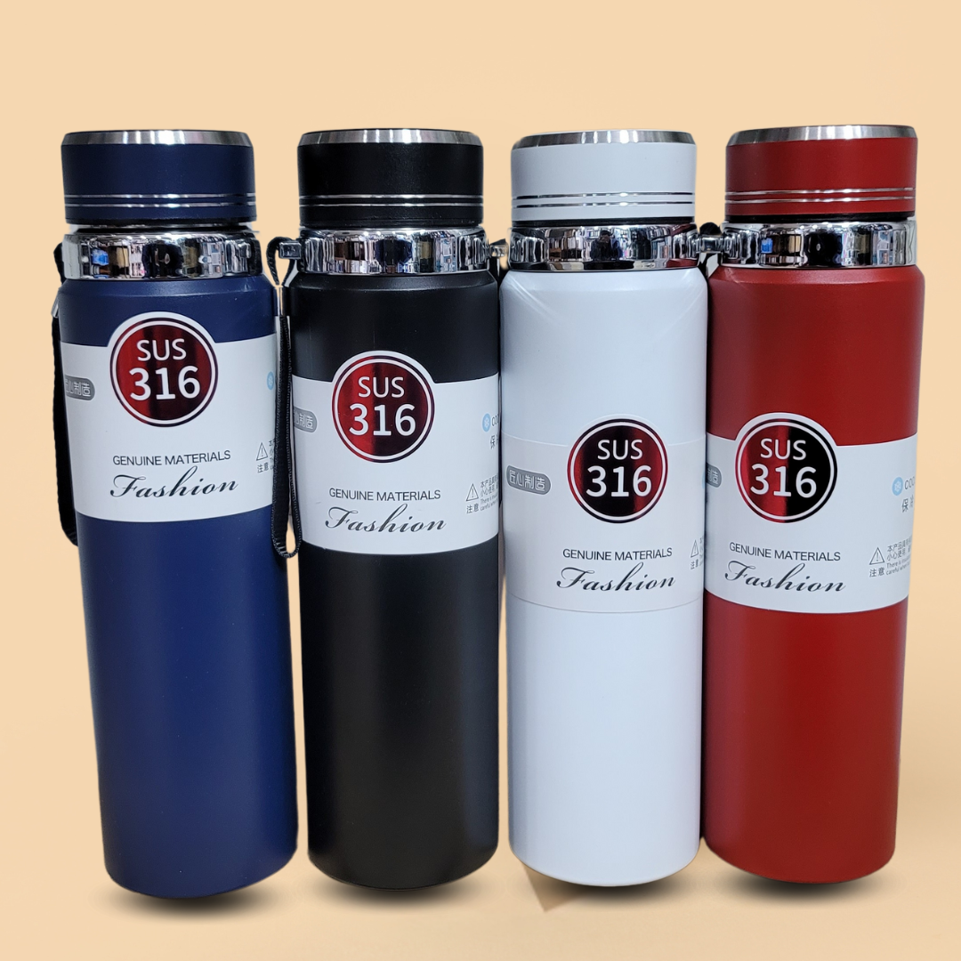 1000ml SUS 316 Stainless Steel Insulated Vacuum Bottles