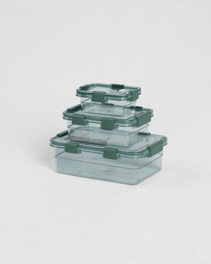 3-Piece Airtight Food Storage Box Set – Leakproof, Stackable, BPA-Free